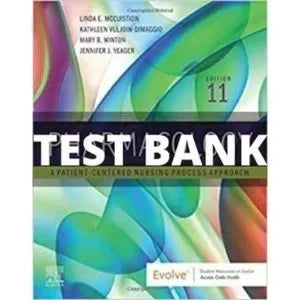 Testbank Pharmacology: A Patient-Centered Nursing Process Approach, 11. Auflage von McCuistion