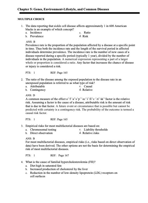 Testbank Pathophysiology, 9. Auflage von McCance & Huether