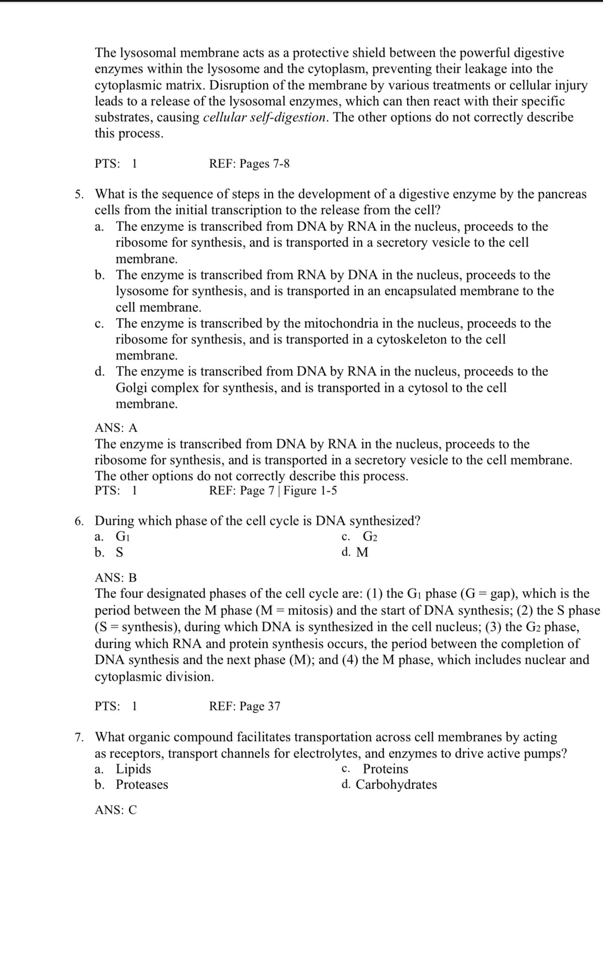 Testbank Pathophysiology, 9. Auflage von McCance